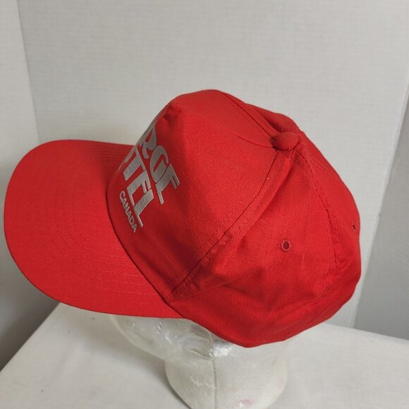 GORGE HOTEL Victoria BC Canada Hat Snapback Vintage 80s Cap Trucker - Picture 5 of 9